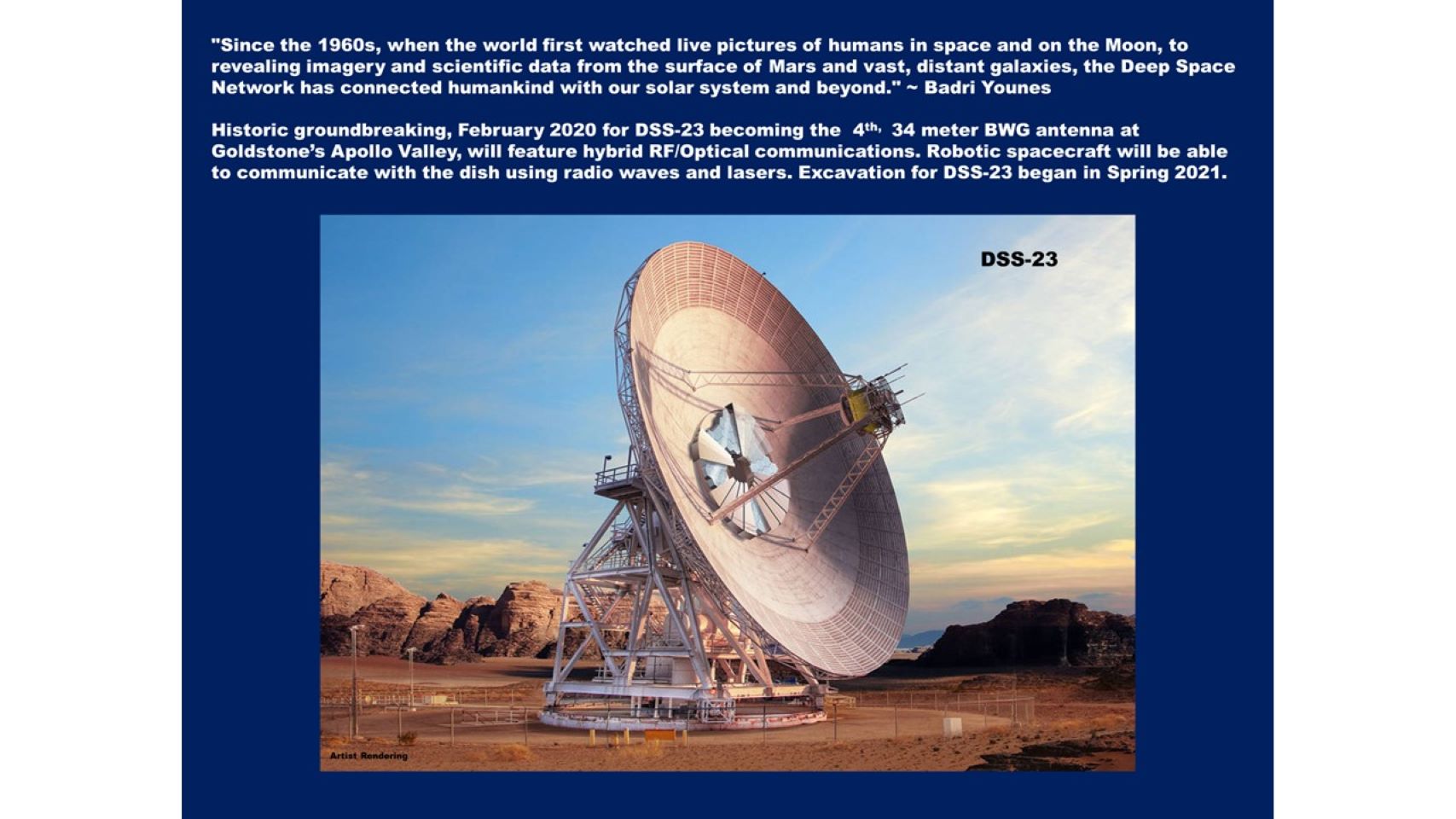 Antennas – Goldstone Deep Space Communications Complex